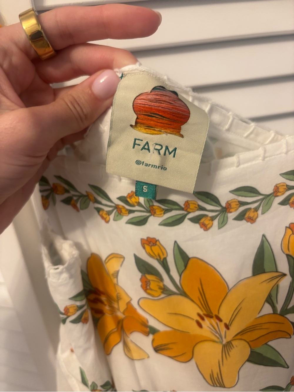 FARM Rio Tropical Floral Print Maxi Dress - Picture 6 of 6